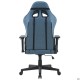 Крісло VR Racer Textile Maximus тканина синя/чорний AMF