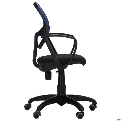 Крісло Біт/АМФ-7 сидіння А-1/спинка Сітка синя AMF