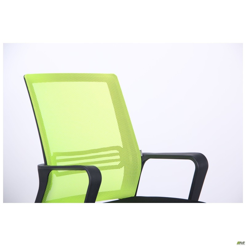 Крісло Джун сидіння Сітка чорна/спинка Сітка лайм AMF