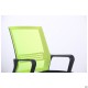 Крісло Джун сидіння Сітка чорна/спинка Сітка лайм AMF