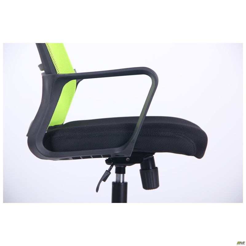 Крісло Джун сидіння Сітка чорна/спинка Сітка лайм AMF