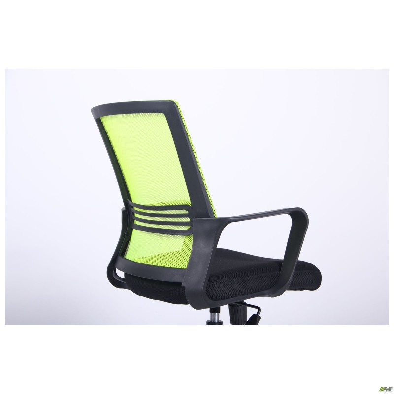 Крісло Джун сидіння Сітка чорна/спинка Сітка лайм AMF