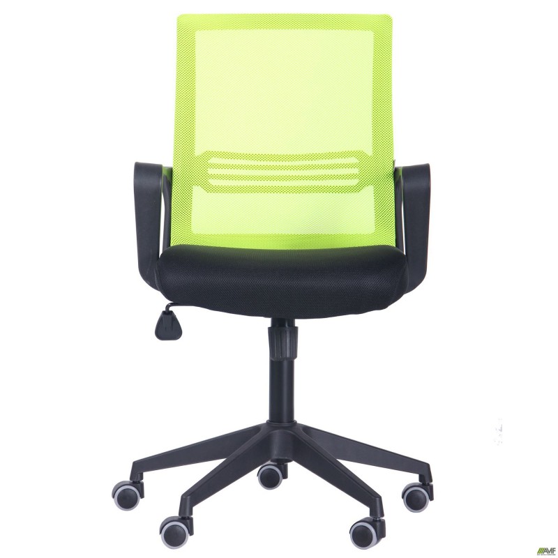 Крісло Джун сидіння Сітка чорна/спинка Сітка лайм AMF