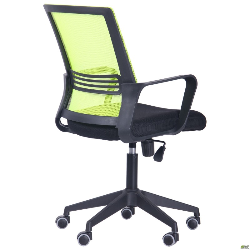 Крісло Джун сидіння Сітка чорна/спинка Сітка лайм AMF