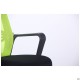 Крісло Джун сидіння Сітка чорна/спинка Сітка лайм AMF