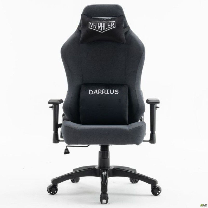 Крісло геймерське VR Racer Textile Darrius чорний AMF