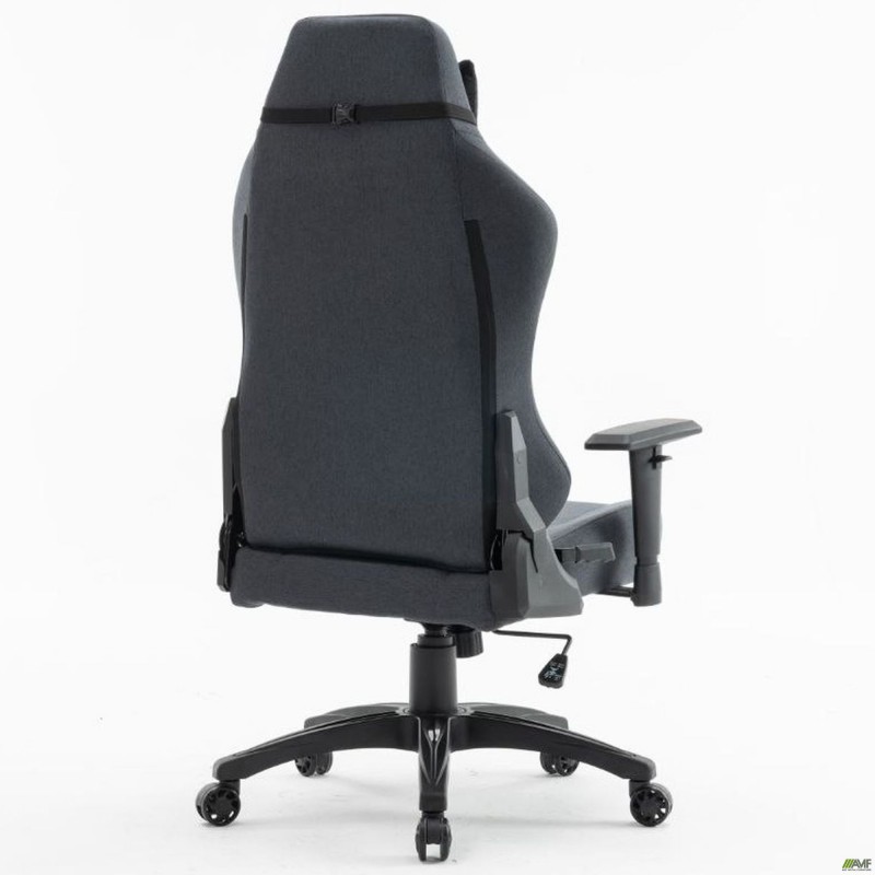 Крісло геймерське VR Racer Textile Darrius сірий AMF