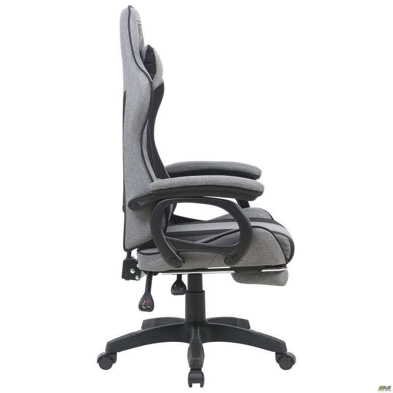 Крісло геймерське VR Racer Textile Dyson темно-сірий AMF