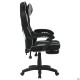 Крісло геймерське VR Racer Textile Webster чорний/сірий AMF