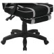 Крісло геймерське VR Racer Textile Webster чорний/сірий AMF