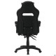 Крісло геймерське VR Racer Textile Webster чорний/сірий AMF