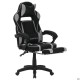 Крісло геймерське VR Racer Textile Webster чорний/сірий AMF