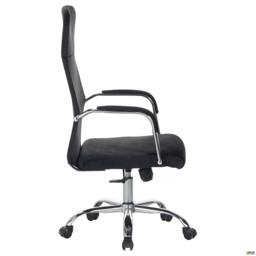 Крісло керівника Gaspar велюр чорний AMF