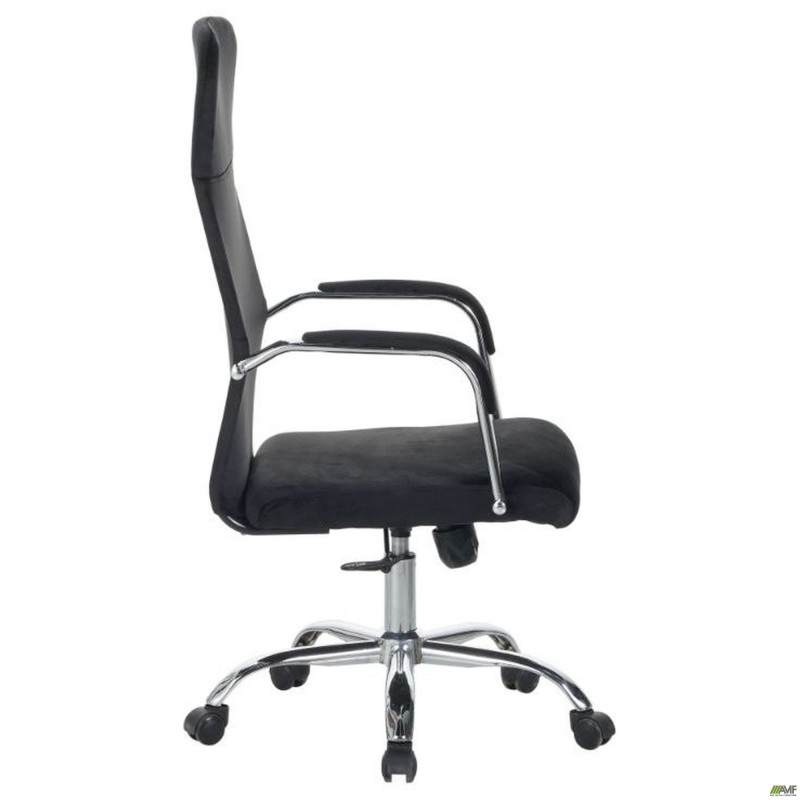 Крісло керівника Gaspar велюр чорний AMF