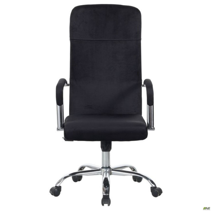 Крісло керівника Gaspar велюр чорний AMF