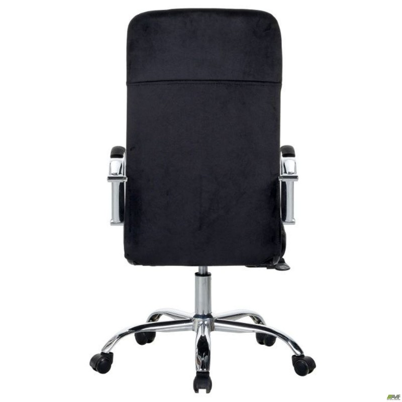 Крісло керівника Gaspar велюр чорний AMF