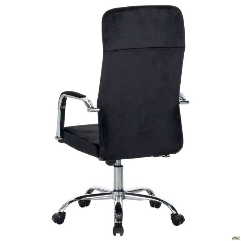 Крісло керівника Gaspar велюр чорний AMF