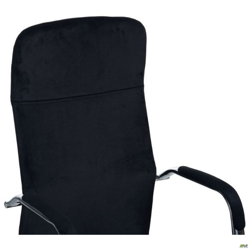 Крісло керівника Gaspar велюр чорний AMF