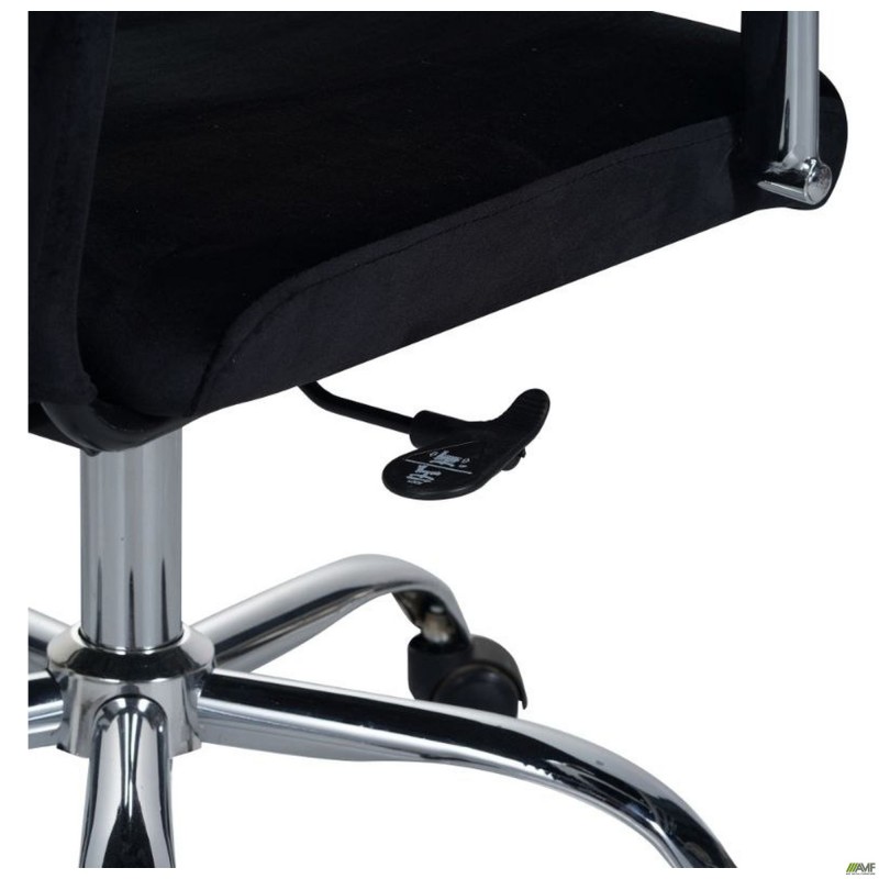 Крісло керівника Gaspar велюр чорний AMF