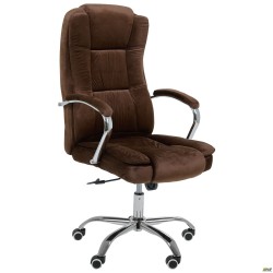 Крісло керівника Julian velvet brown AMF