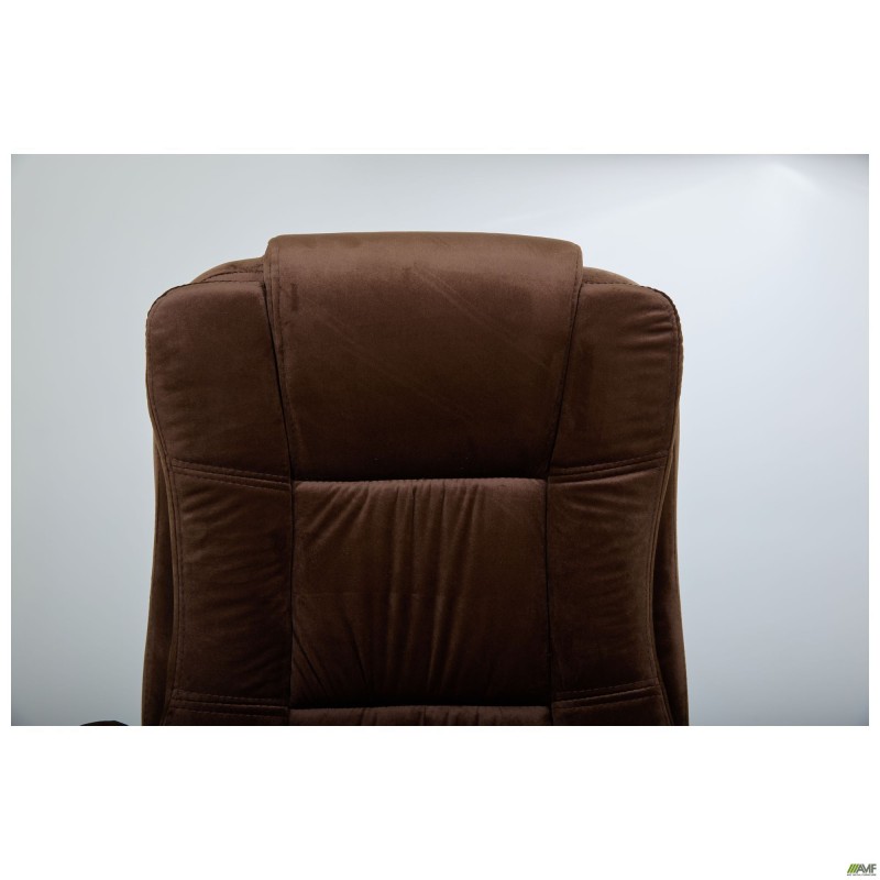 Крісло керівника Julian velvet brown AMF