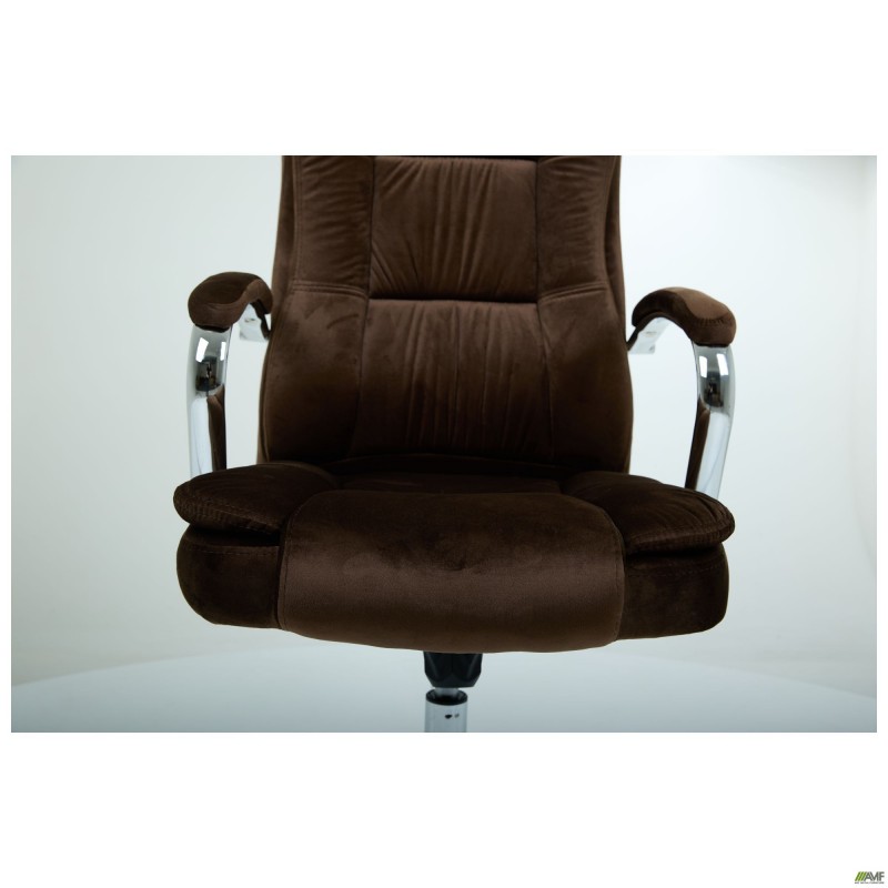Крісло керівника Julian velvet brown AMF