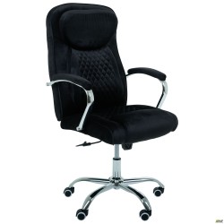 Крісло керівника Oliver velvet black AMF