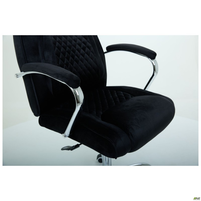 Крісло керівника Oliver velvet black AMF