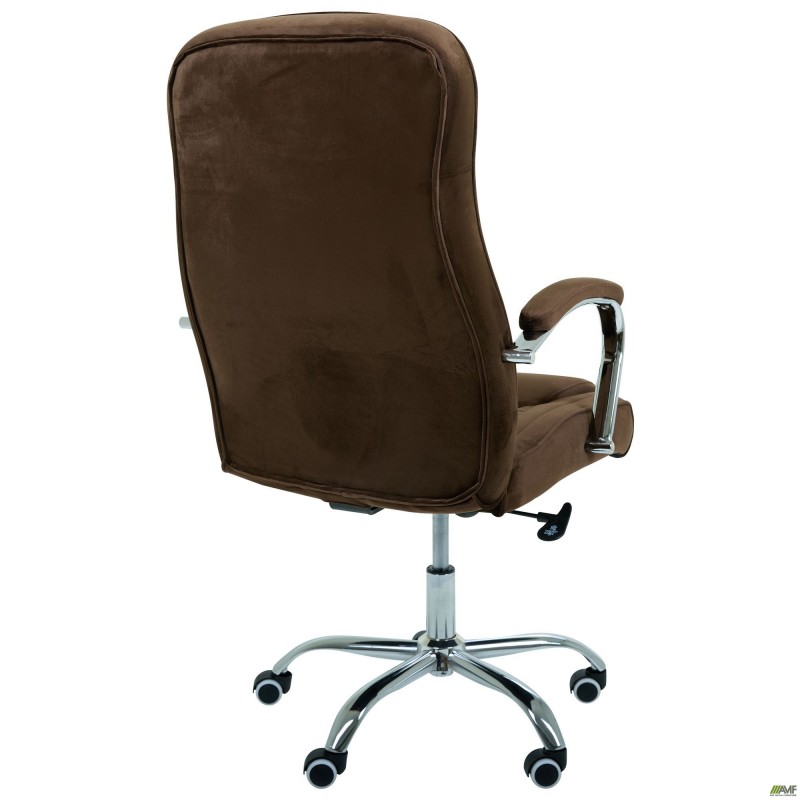 Крісло керівника Oliver velvet brown AMF