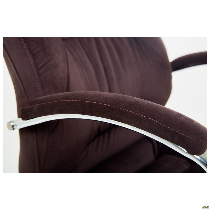 Крiсло Мустанг Anyfix Хром Kolibri Chocolate AMF