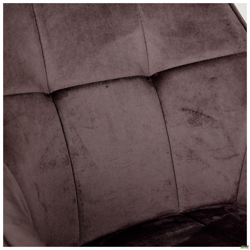 Крісло поворотне Jasmin вельвет шоколад AMF