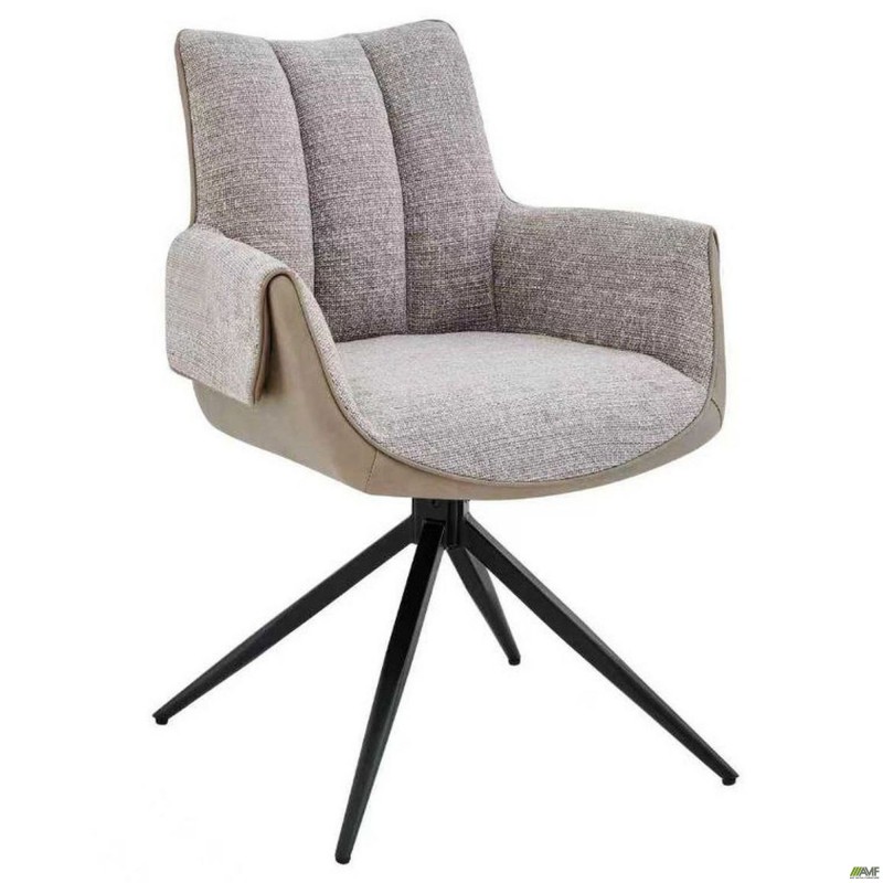 Крісло поворотне Medeline світло-сірий AMF