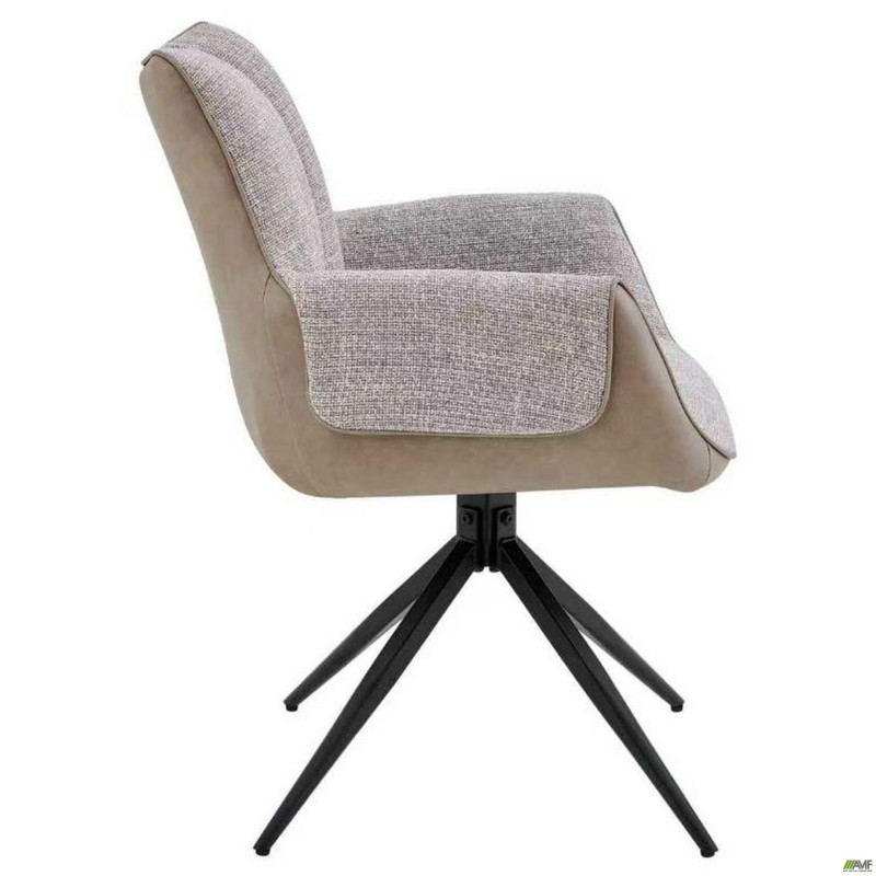 Крісло поворотне Medeline світло-сірий AMF