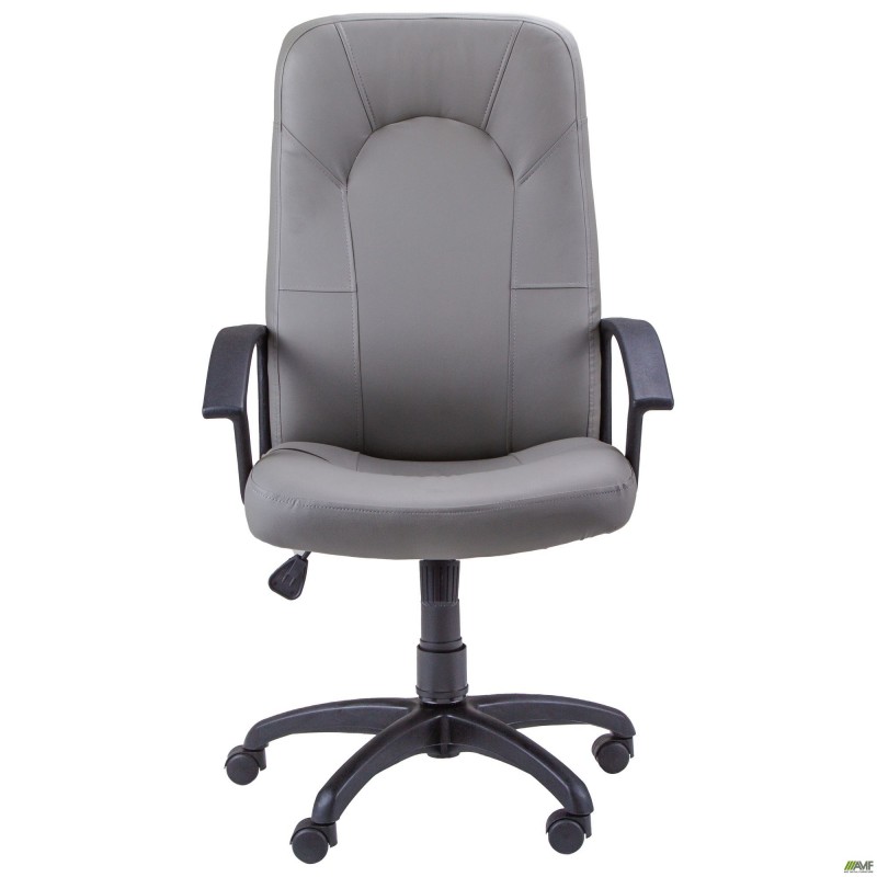 Крісло Ровер Tilt Шкiрозамiнник сірий AMF