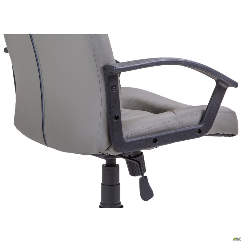 Крісло Ровер Tilt Шкiрозамiнник сірий AMF