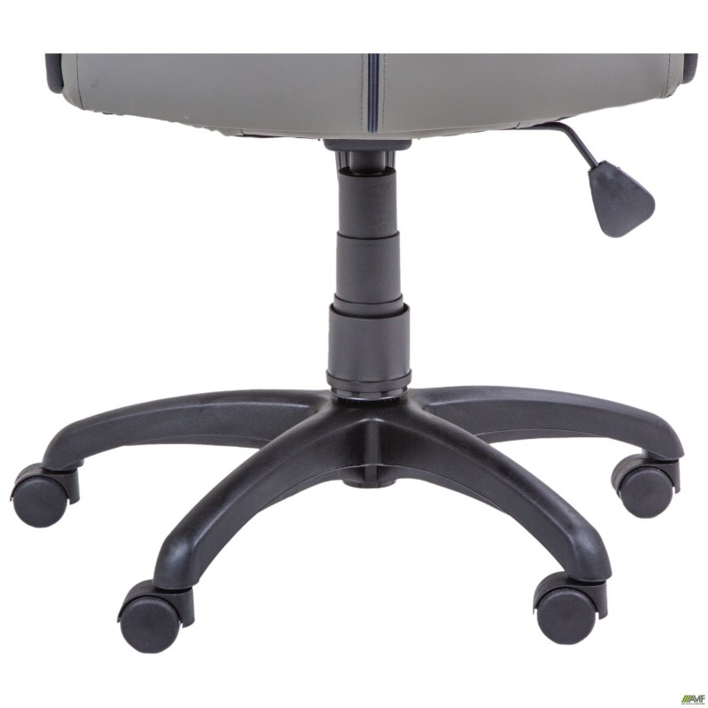 Крісло Ровер Tilt Шкiрозамiнник сірий AMF