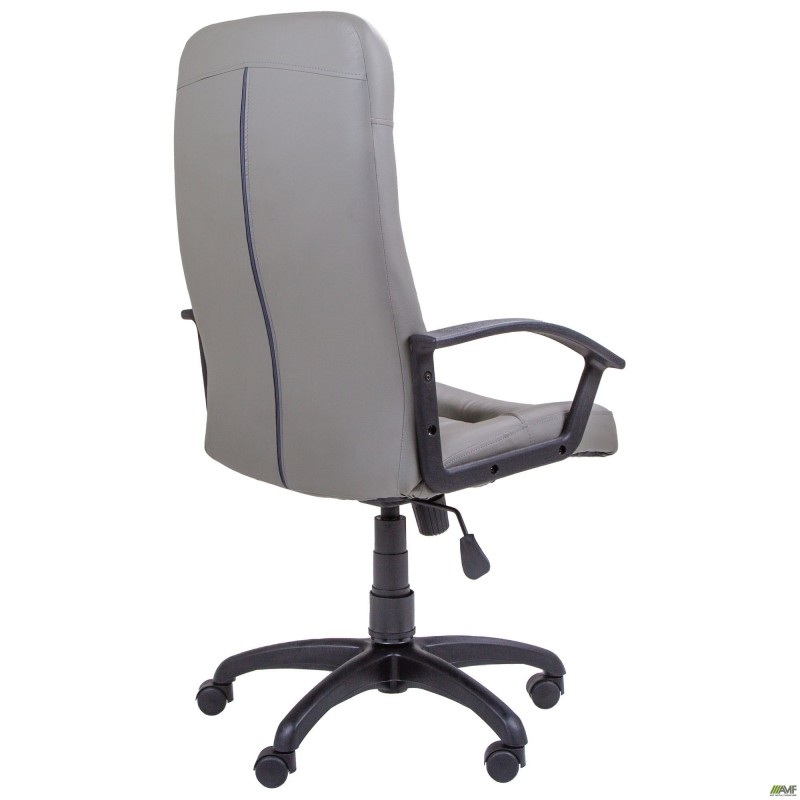 Крісло Ровер Tilt Шкiрозамiнник сірий AMF