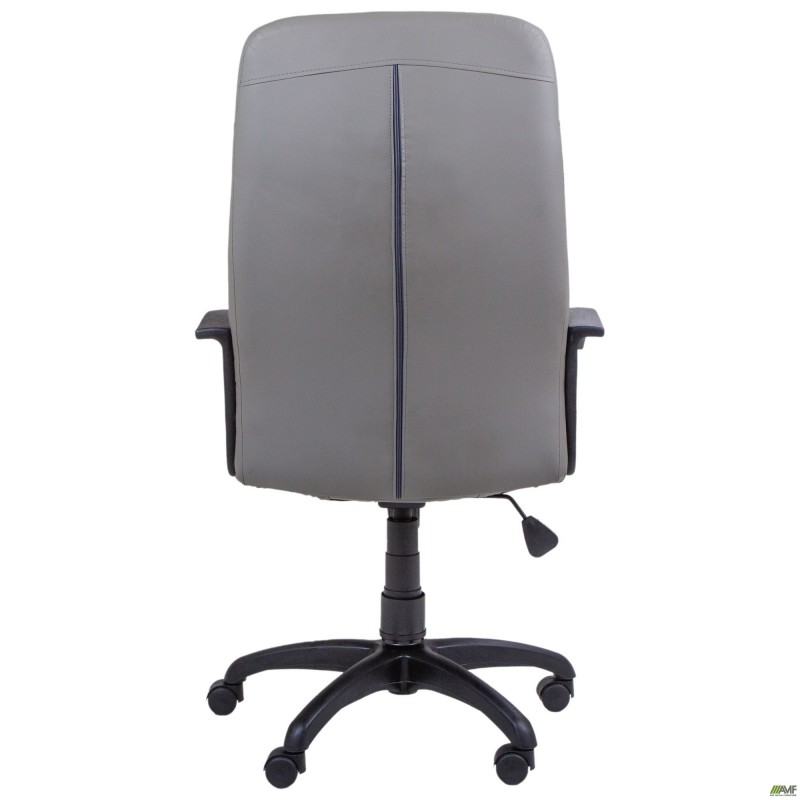 Крісло Ровер Tilt Шкiрозамiнник сірий AMF