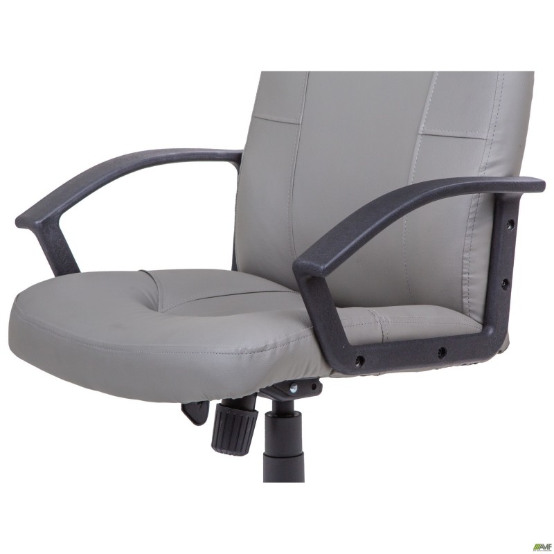 Крісло Ровер Tilt Шкiрозамiнник сірий AMF