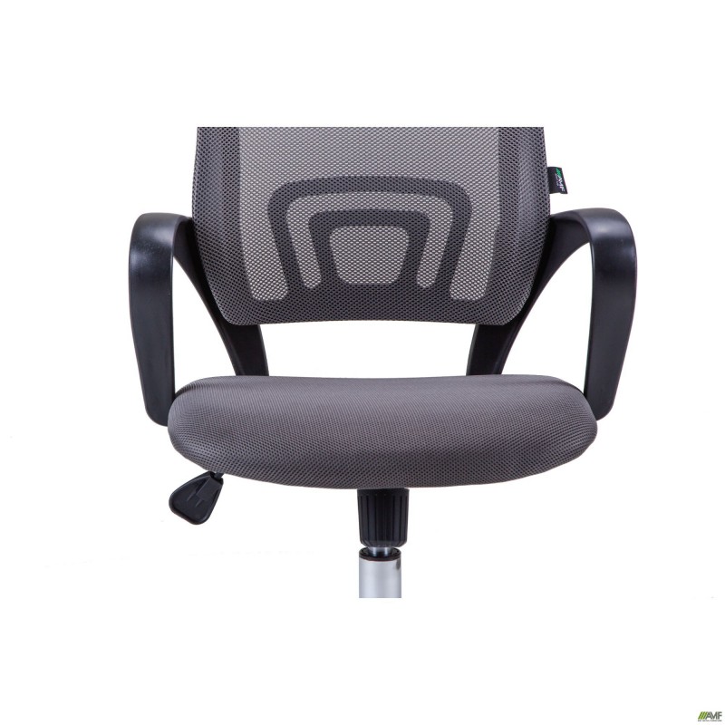 Крiсло Веб Хром Сiтка сiра AMF