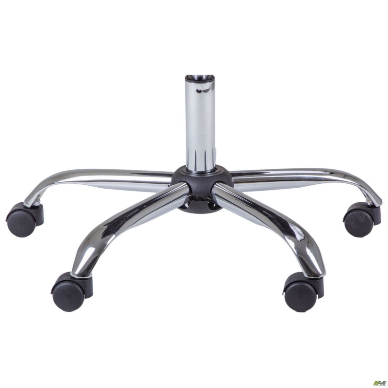 Крiсло Веб Хром Сiтка сiра AMF