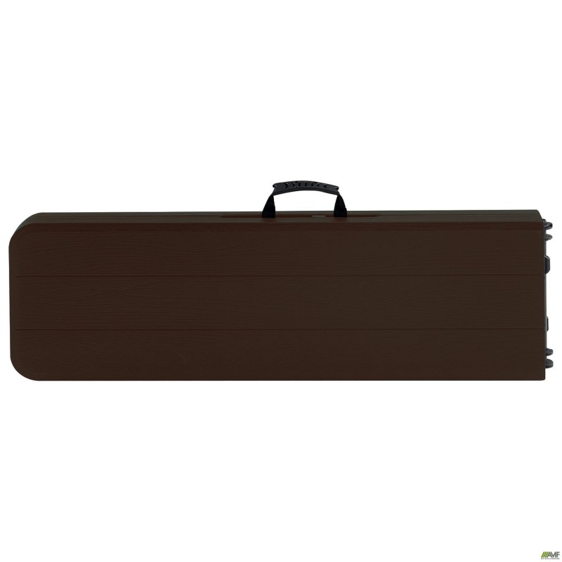 Лавка складана Jilly пластик під дерево коричневий AMF