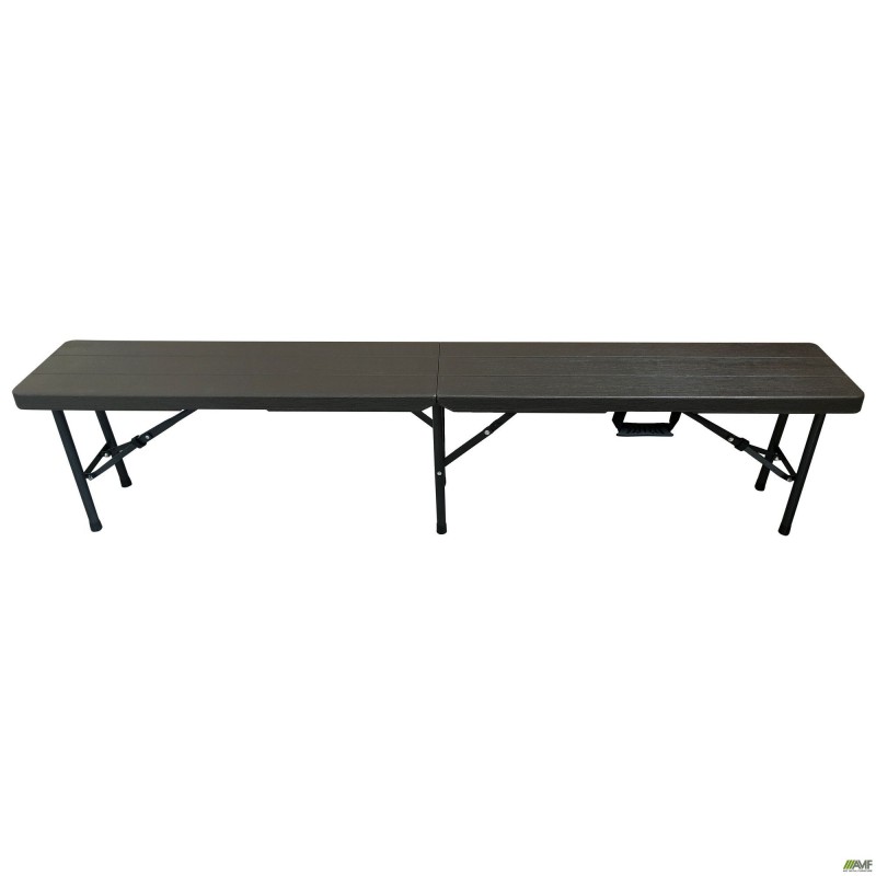 Лавка складана Джилі пластик Rattan Brown AMF