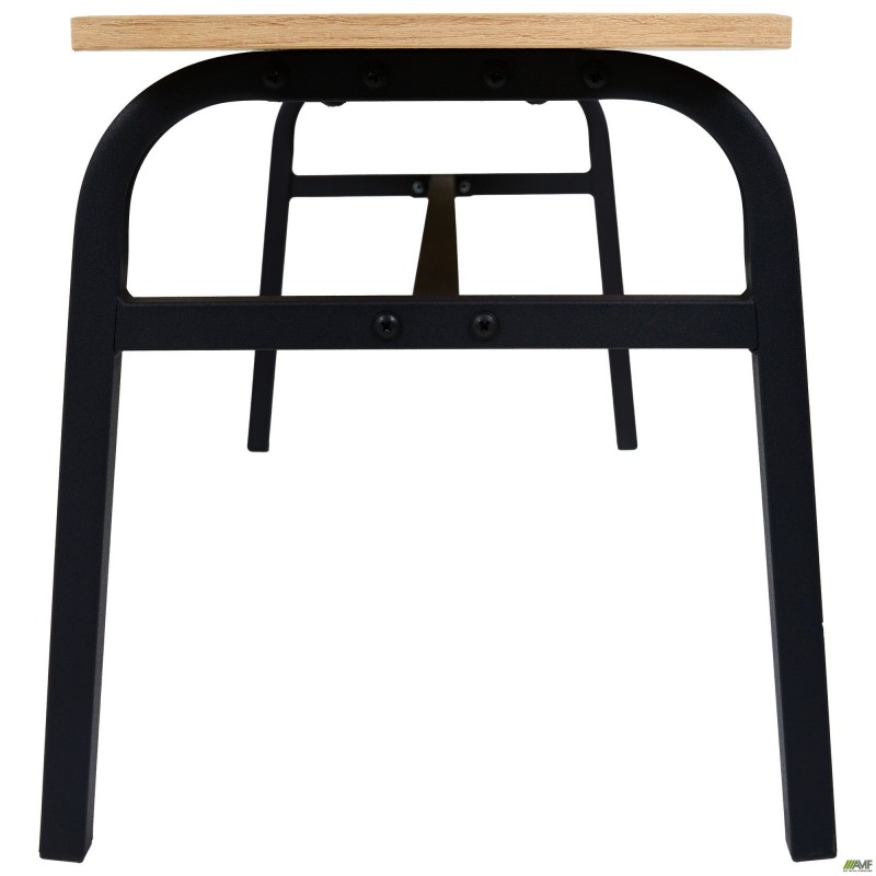 Лавка Спектр 1200 чорний/Дуб Сонома AMF