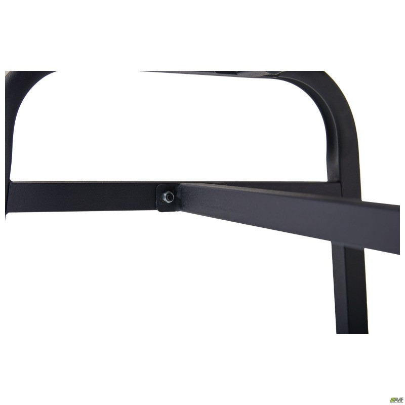 Лавка Спектр зі спинкою 1200 чорний/Дуб Сонома AMF