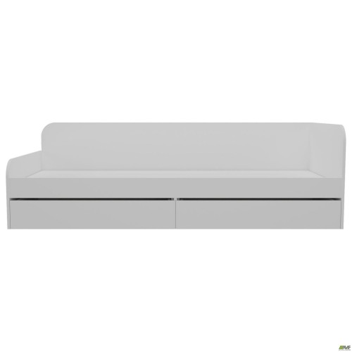 Ліжко односпальне City дві шухляди під матрац 1900х800 Білий AMF