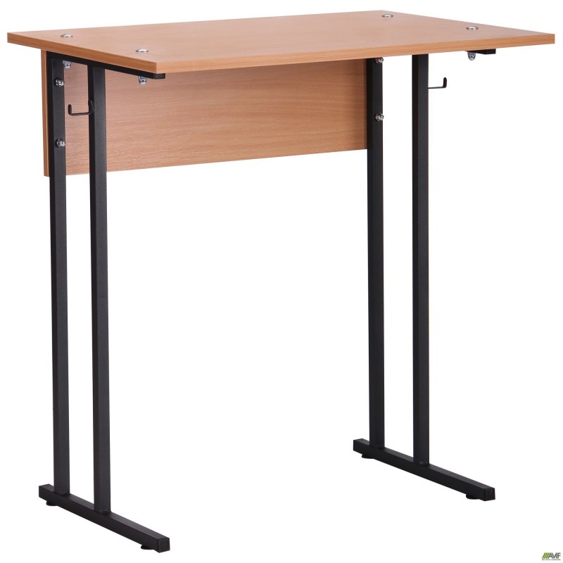 Парта 1-о м. Аудиторна без полички 3 р.г. (700х500х590мм) бук AMF