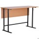 Парта 2-х м. Учнiвська без полички 6 р.г. (1200х500х750мм) бук AMF