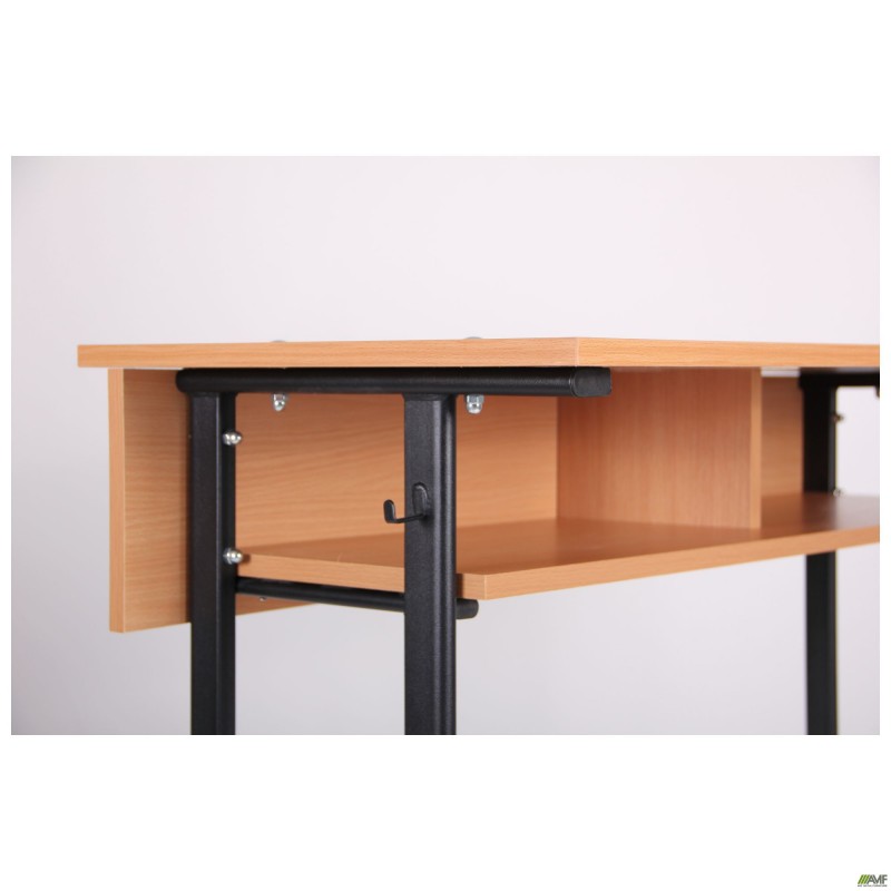 Парта 2-х м. Учнівська з полицею 6 р.г. (1200х500х750мм) бук AMF