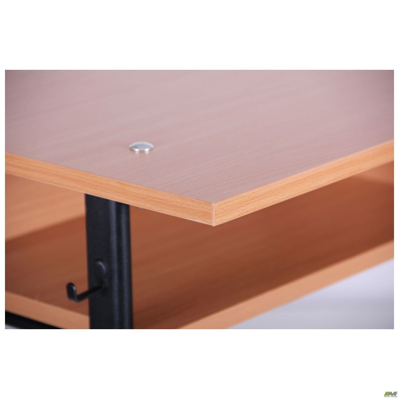 Парта 2-х м. Учнівська з полицею 6 р.г. (1200х500х750мм) бук AMF